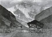 Das Lauterbrunnental mit Jungfrau, Max Buri